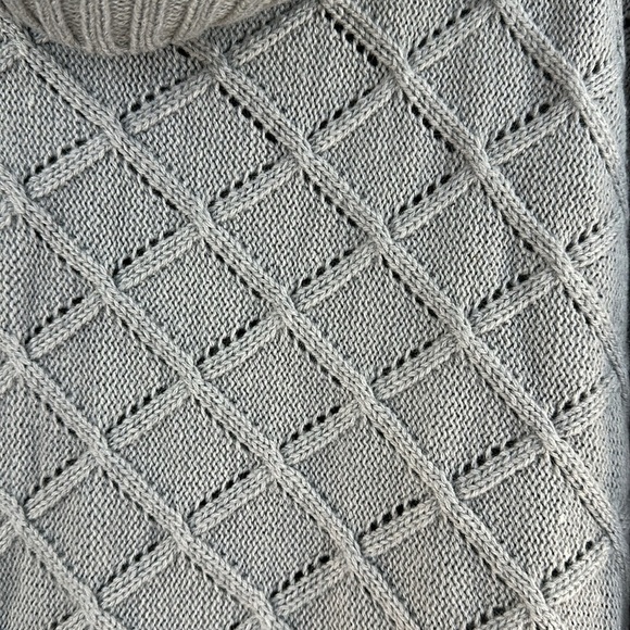 Madison 88 Cowl Neck Poncho Knit Sweater - Picture 5 of 10